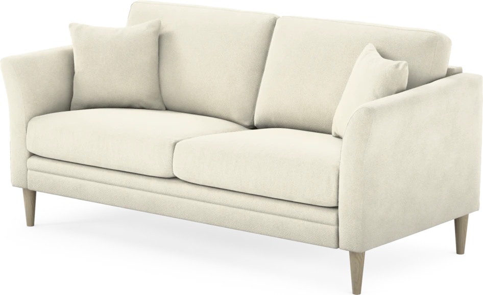 Eden - 2,5-sits soffa - Vit