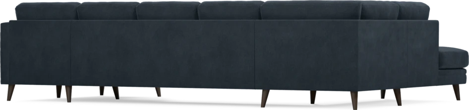 Eden - 3-sits soffa med divan vänster och schäslong höger - Blå