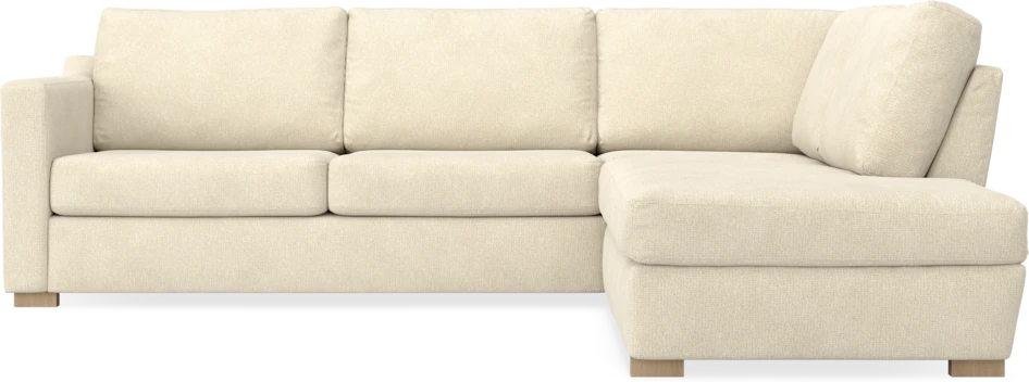 Friday - 2,5-sits soffa med divan höger - Beige