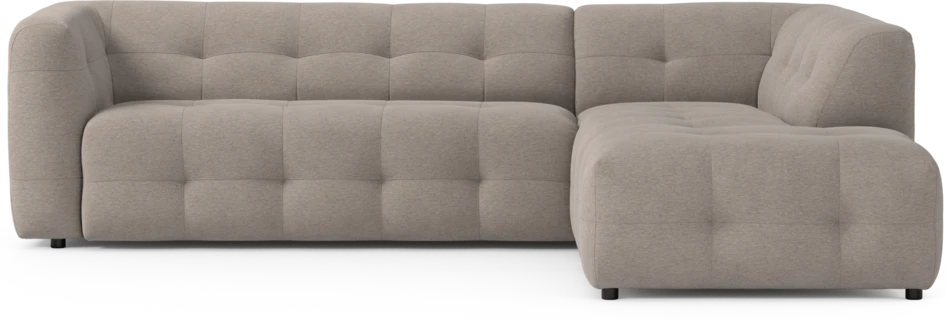Bella - 3-sits soffa med divan höger - Beige