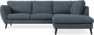 Madison - 2-sits soffa med divan höger - Vit
