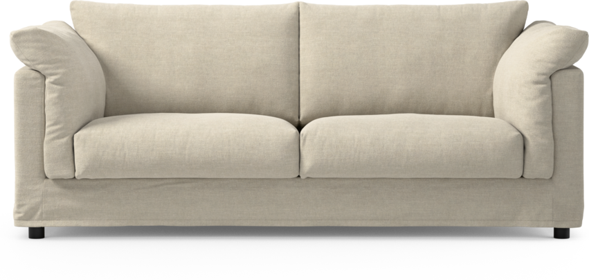 Cherrie - 2,5-sits soffa med kappa - Beige