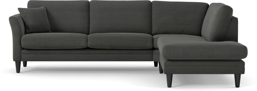 Eden - 2,5-sits soffa med divan - Grå