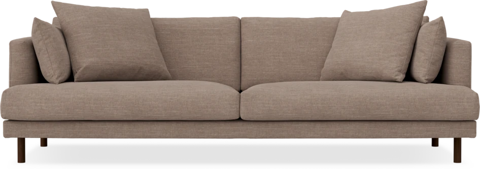 Harper - 4-sits soffa - Brun