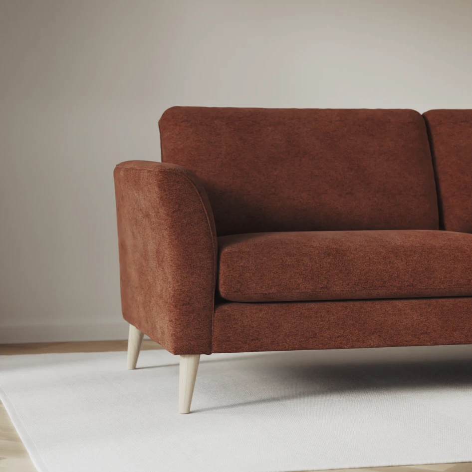 Bridge - 3-sits soffa - Orange
