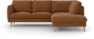 Madison Lux - 2-sits soffa med divan höger - Orange