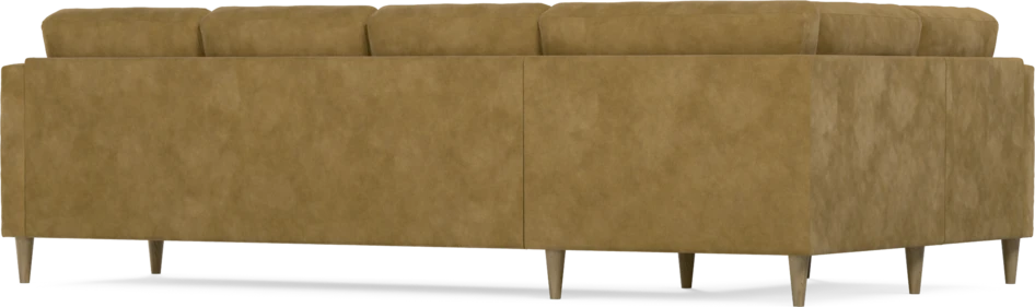 Eden - Hörnsoffa, 1+3-sits - Gul
