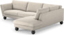 Madison Lux - 3-sits soffa med divan höger - Beige