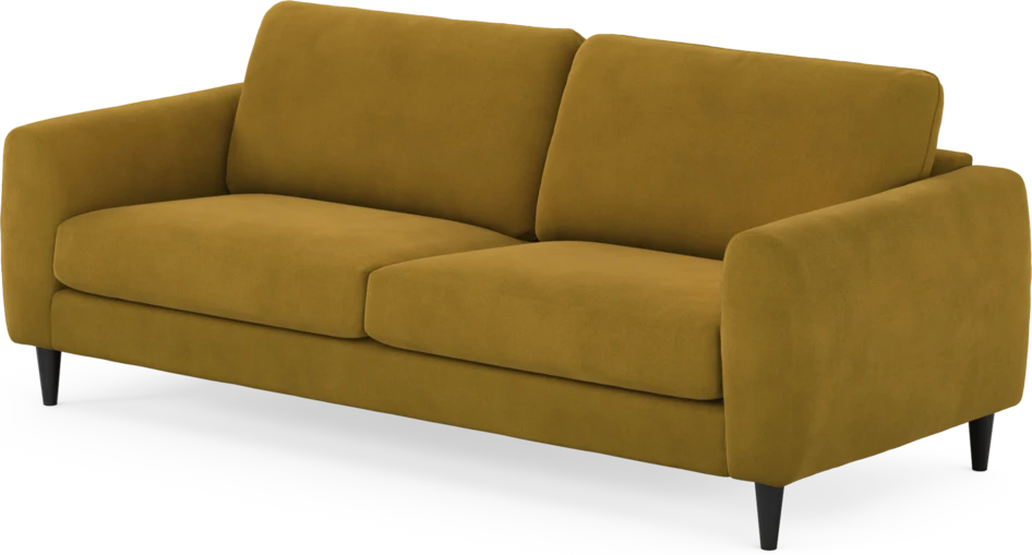 Bridge - 3-sits soffa - Gul