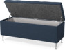 New York - Sittbänk med förvaring - Blå