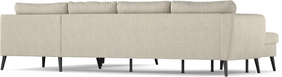 County - Hörnsoffa, 3+2-sits med schäslong vänster - Beige