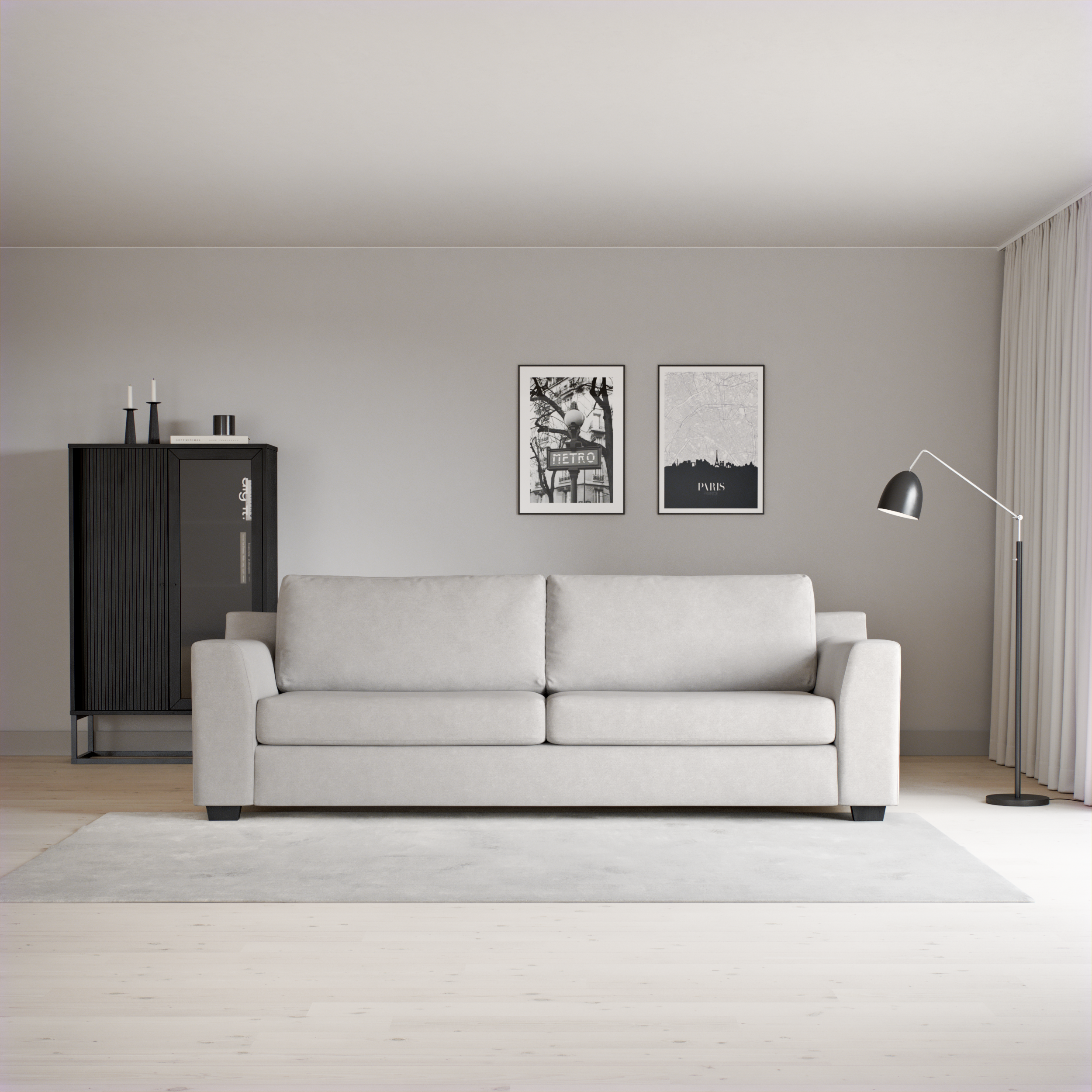 Friday - 3-sits soffa - inspiration