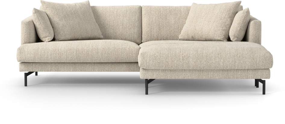 Harper - 4-sits med schäslong XL höger - Beige