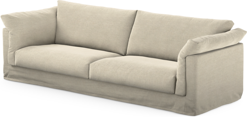 Cherrie Klädsel -  4-sits soffa - Beige