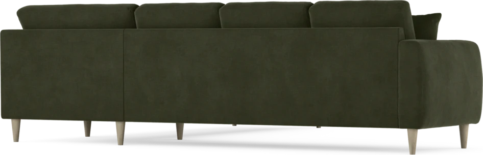Eden - Hörnsoffa, 3+3-sits - Grön