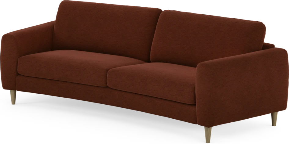 Bridge - 3-sits soffa svängd - Orange