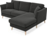 Eden - 2-sits soffa med schäslong - Grå