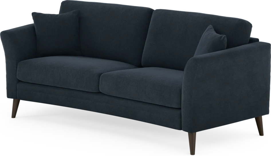 Eden - 2,5-sits soffa svängd - Blå