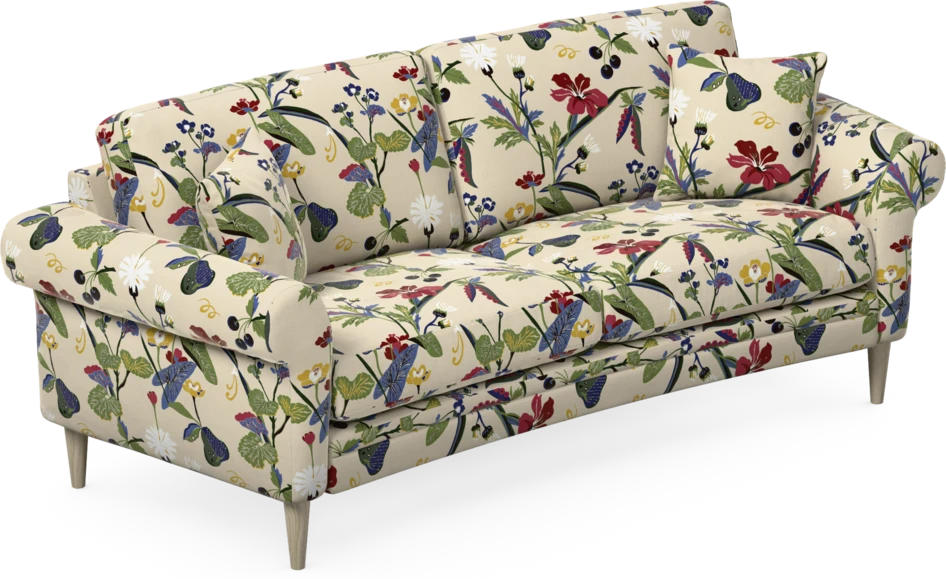 Eden - 2,5-sits soffa svängd - Flerfärgad