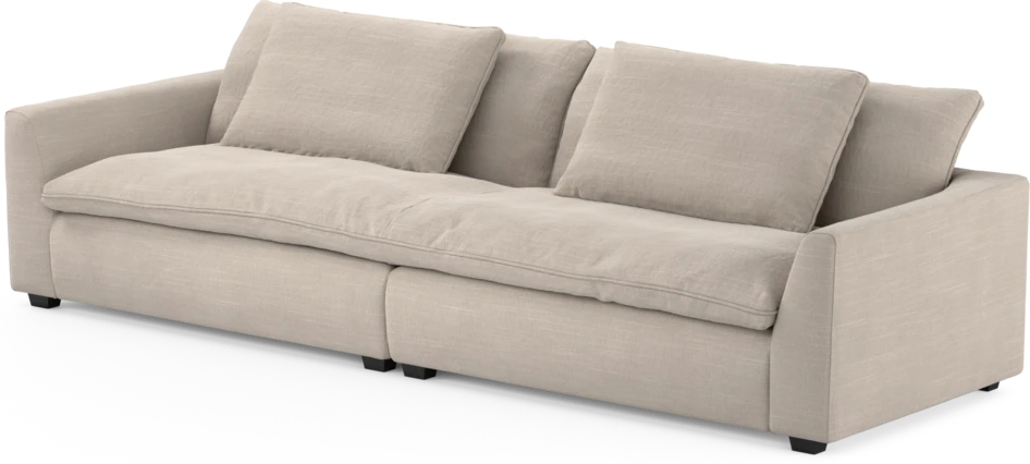 Bellora - 4-sits soffa, hel dyna - Beige