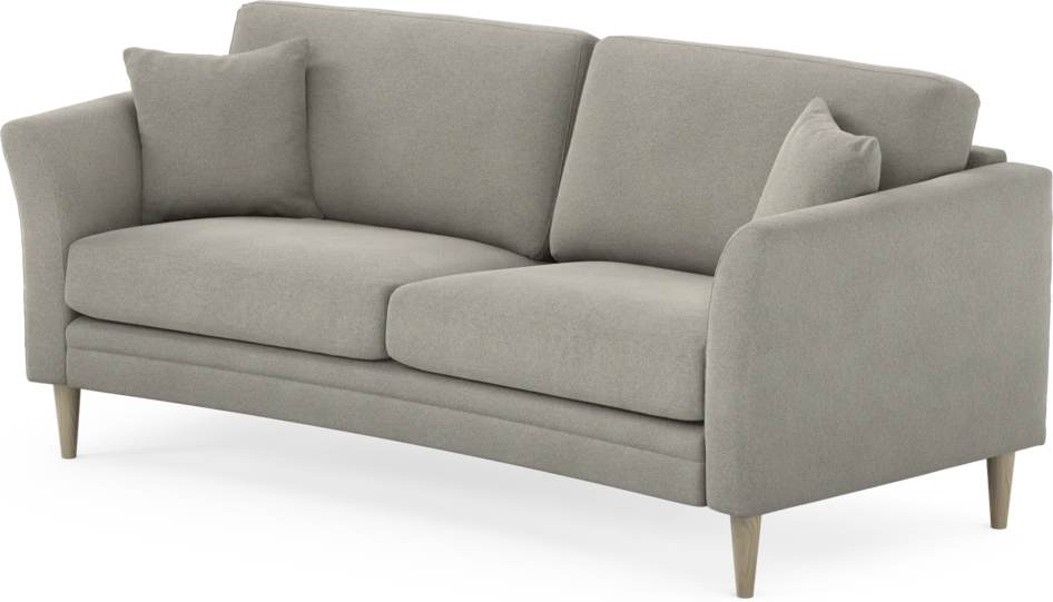 Eden - 2,5-sits soffa svängd - Grå