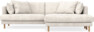 Harper - 4-sits med schäslong XL höger - Beige