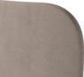 Delux Rundad - Sänggavel, 90-210 cm - Beige