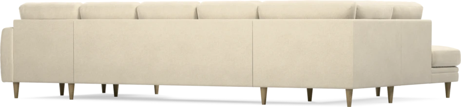 Eden - 3-sits soffa med divan vänster och schäslong höger - Beige