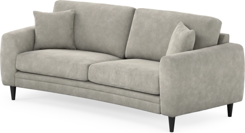 Eden - 2,5-sits soffa svängd - Grå