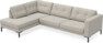 Rio - 3-sits soffa med divan vänster - Beige