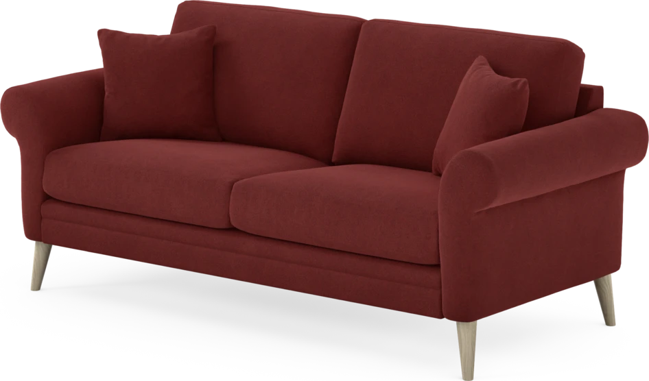 Eden - 2,5-sits soffa - Röd