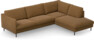 Madison Lux - 3-sits soffa med divan höger - Brun