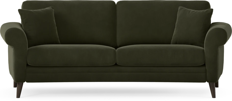 Eden - 2,5-sits soffa svängd - Grön