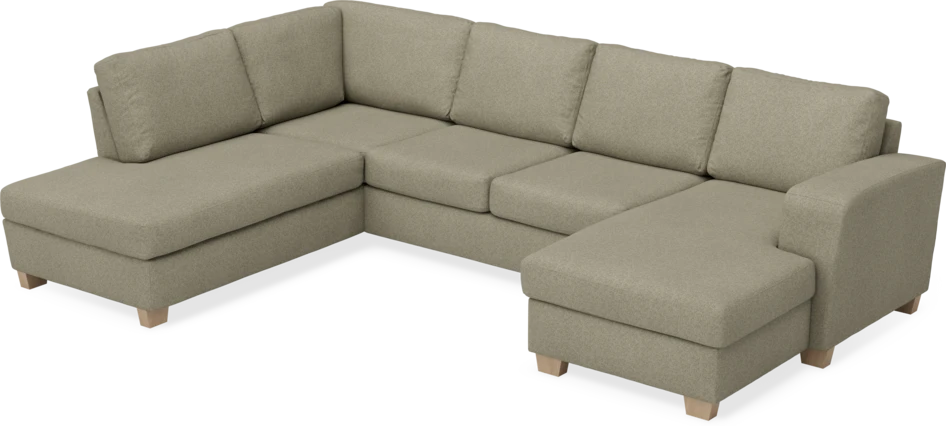 Friday - 3-sits soffa med divan vänster och schäslong höger - Beige