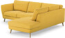 Madison Lux - 2-sits soffa med divan höger - Gul