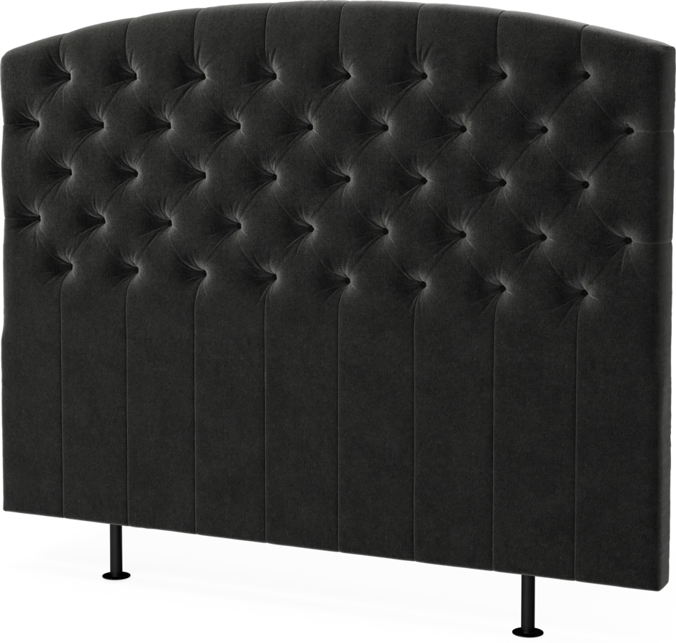 Cape välvd - Sänggavel , 90-210 cm - Grå