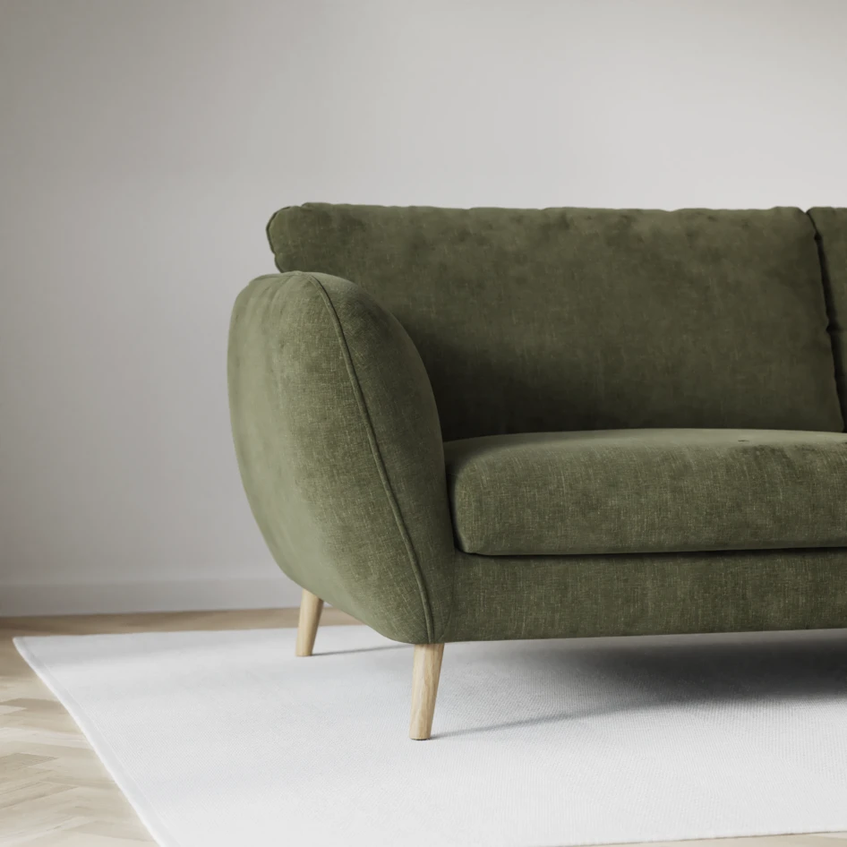 Madison Lux - Hörnsoffa 2+3-sits, hörn 2 - Grön