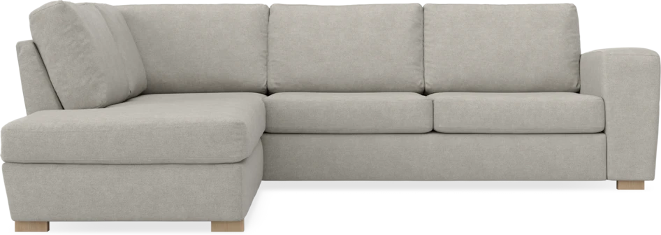 Friday - 2,5-sits soffa med divan vänster - Beige