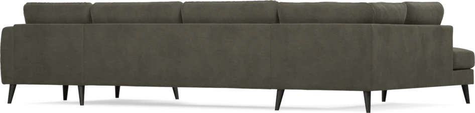 Bridge - 3-sits soffa med divan vänster och schäslong höger - Grå