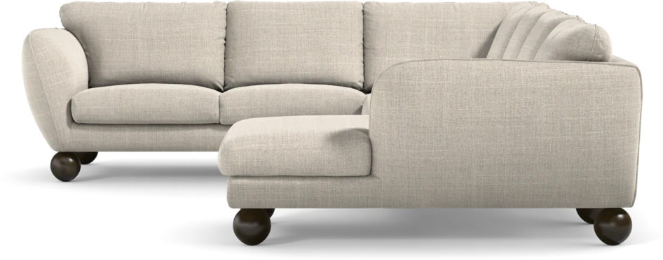 Madison Lux - Hörnsoffa med schäslong höger - Beige