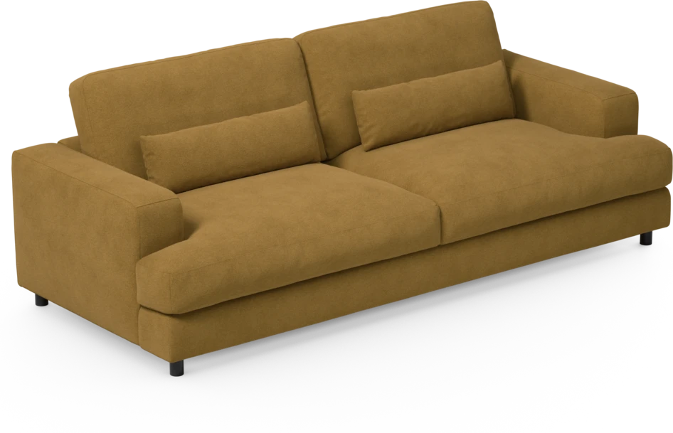 Noma - 4-sits soffa - Gul