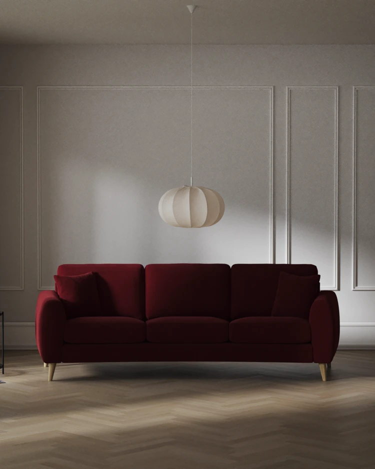 Eden - 3-sits soffa svängd - inspiration