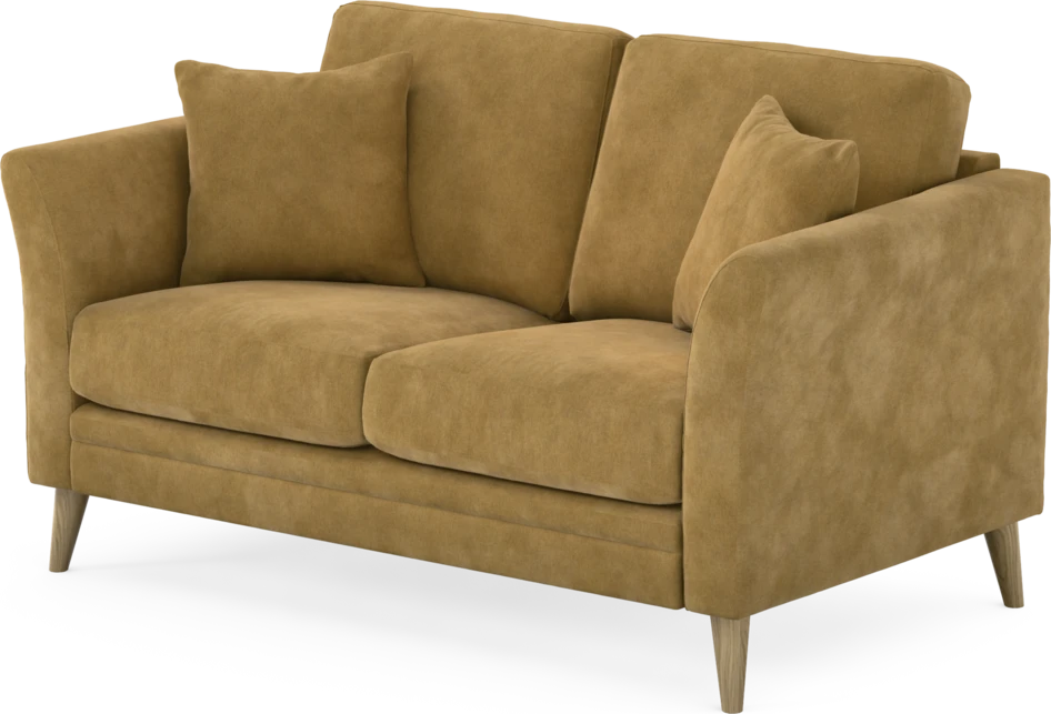 Eden - 2-sits soffa - Gul