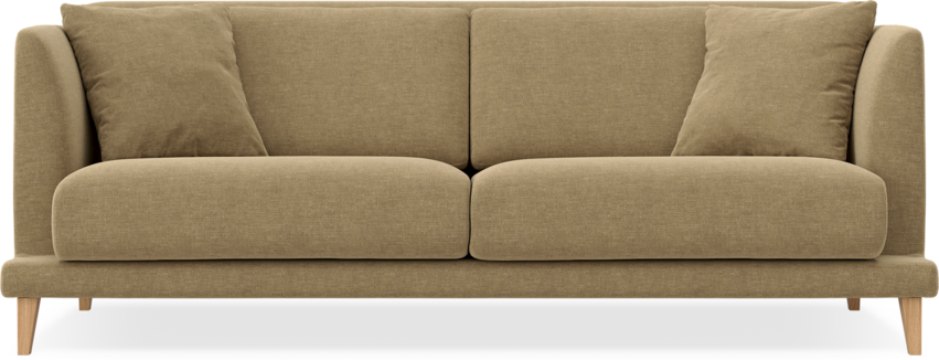Macy Lux - 3-sits soffa - Brun