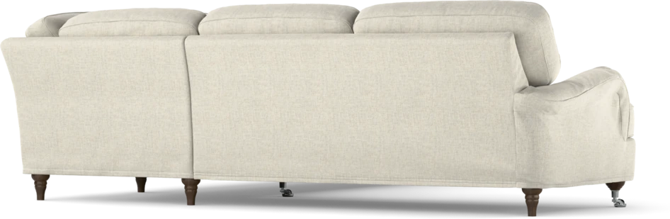 Oxford - Hörnsoffa 2,5+2,5-sits - Vit