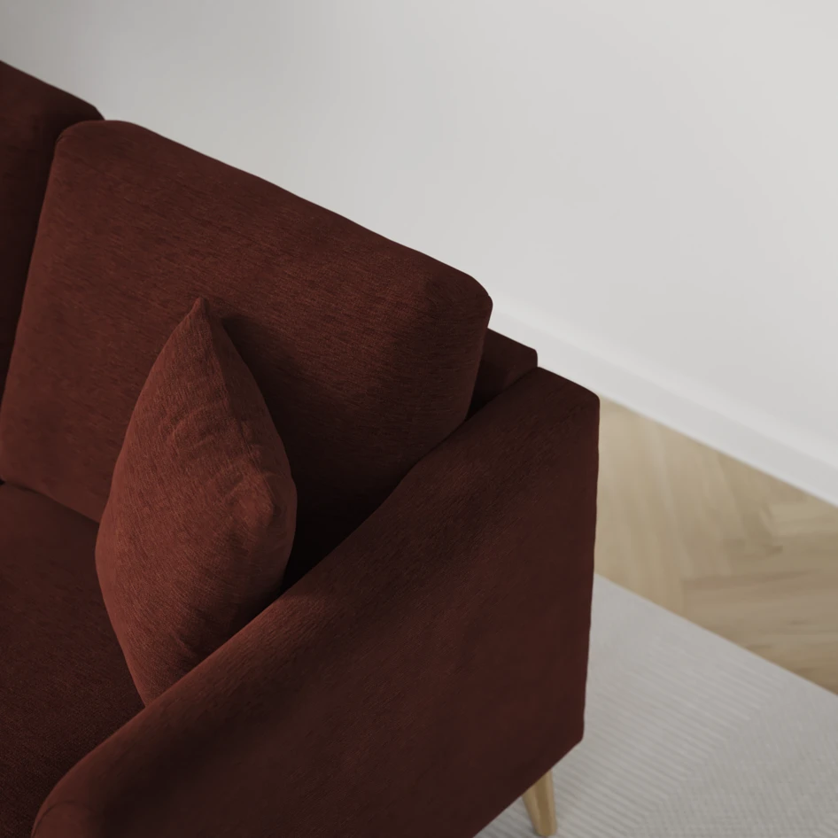 Eden - 2-sits soffa - Orange