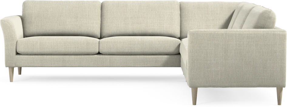 Bridge - Hörnsoffa, 3+3-sits - Beige