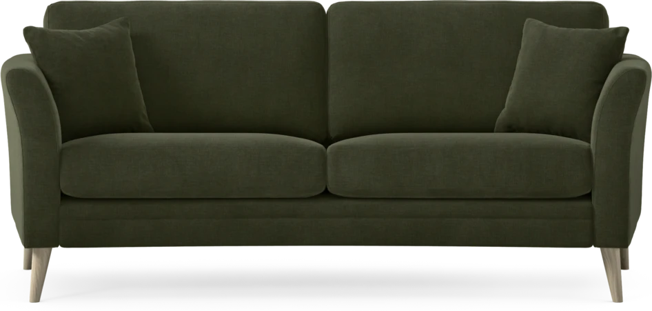 Eden - 2,5-sits soffa svängd - Grön