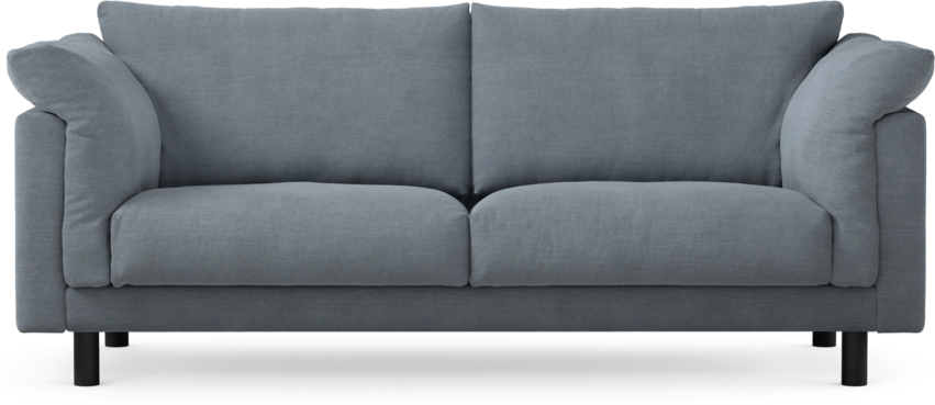 Cherrie - 2,5-sits soffa, fast klädsel - Blå