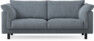 Cherrie - 2,5-sits soffa, fast klädsel - Blå